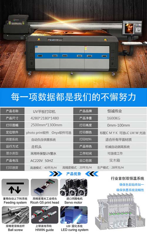 廣告行業(yè)難做？那是因?yàn)槟銢]有了解uv平板打印機(jī)